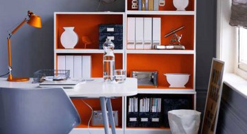 stylish home office for limited space