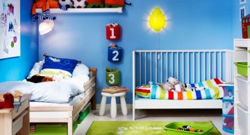 sunshine and blue sky kids rooms paint ideas