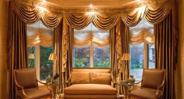 swag valance patterns for classy looking sitting rooms