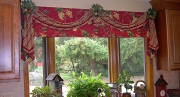 swag valance patterns for the kitchen