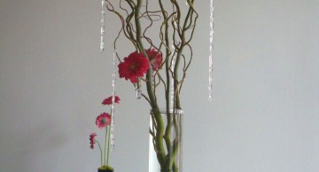 tall vase with branches