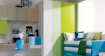 teenage girls room inspiration designs in bright colors