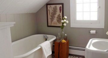 tiny bathroom design ideas for attic bathroom