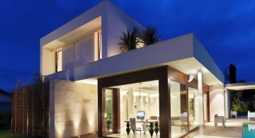 two storeys amazing modern homes with pool