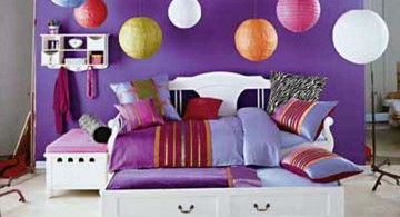 unique beds for girls with bubbles light and loft bedding