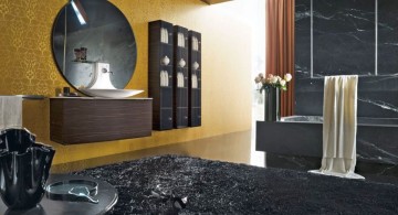 unique black bathrooms ideas