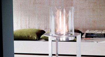 unique chalice freestanding fireplaces designs