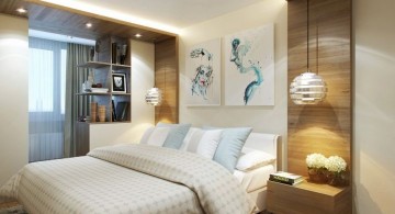 unique contemporary bedroom wall panel design ideas