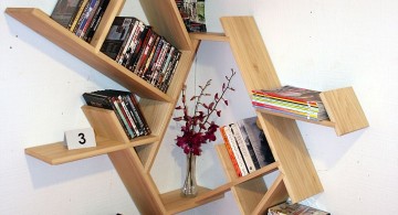 unique corner shelf designs