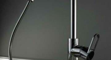 unique kitchen faucets with LED lamp