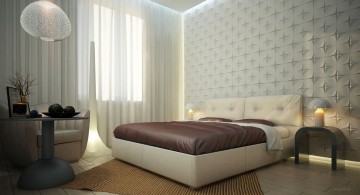 unique textured bedroom wall panel design ideas