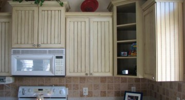 vertical stripes ideas for cabinet doors