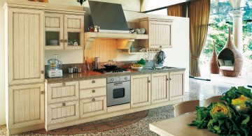 vintage and retro kitchen design for small kitchens