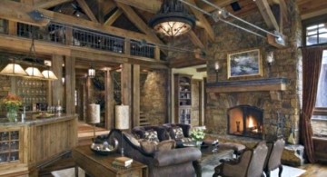 vintage rustic living room ideas