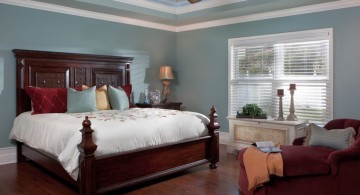 wide tray ceiling bedroom