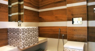 wooden bathroom designs