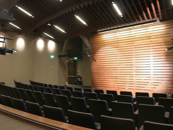 49ers Museum auditorium