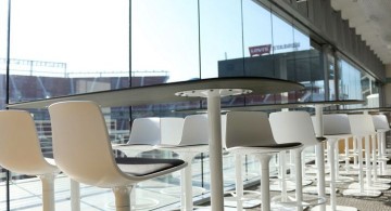 49ers Museum dining area