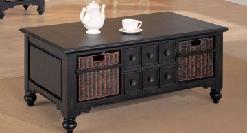 Asian style trunk coffee table
