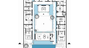 Chenglu Villa house ten first floor plan