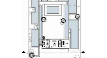 Chenglu Villa house ten second floor plan