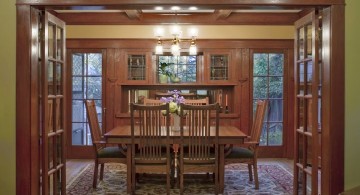 Craftsman House Remodel dining area