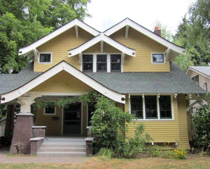 Craftsman House Remodel front view