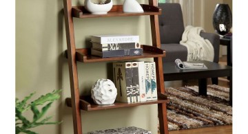Display ladder for living rooms
