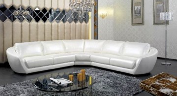 Elegant white Italian Sofa Brands