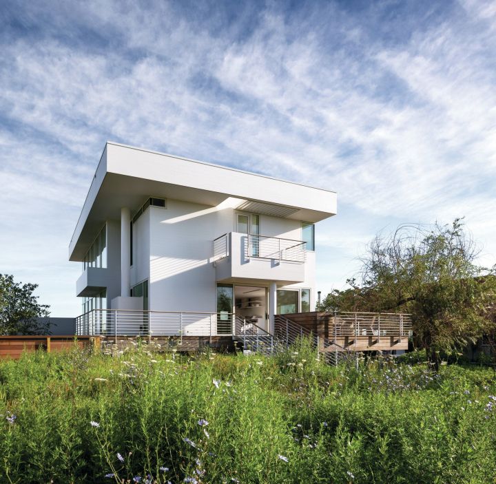 Fire Island Beach House entrance