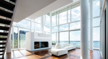 Fire Island Beach House living room first view