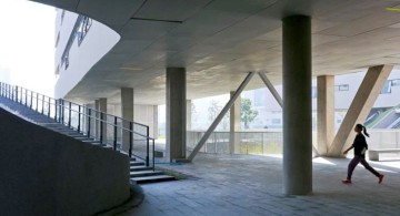 Garden School Beijing yard hallway