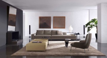 Italian Sofa Brands in Minimalist Design