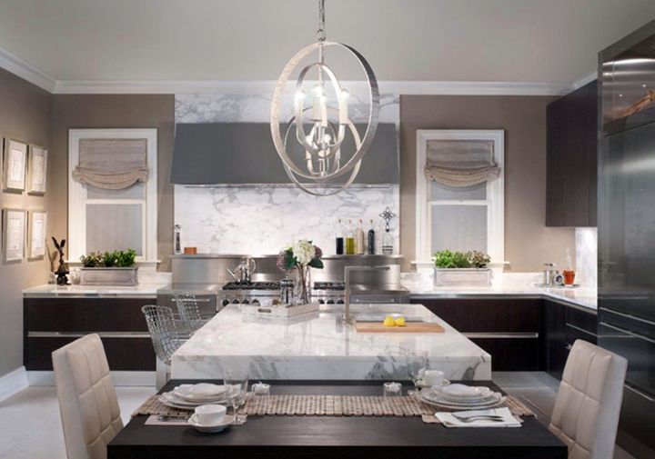 Kitchen island pendant lighting ideas big globe