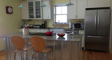 Kitchen island pendant lighting ideas small and retro