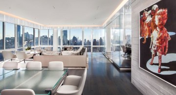 Manhattan Penthouse hallway