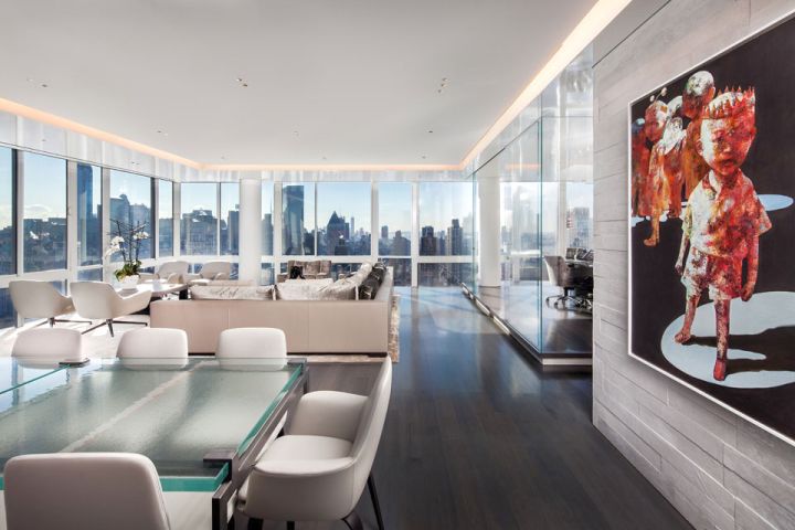 Manhattan Penthouse hallway