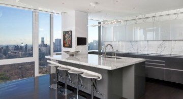 Manhattan Penthouse kitchen