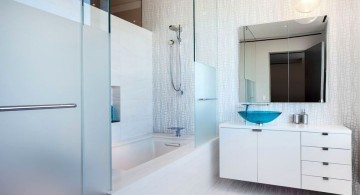 Manhattan Penthouse sink and shower area