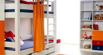 Modern Bunkbed with extra trundle
