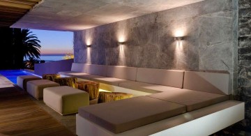 POD Hotel South Africa L shaped modular lounge