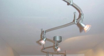 S shaped track lighting ideas