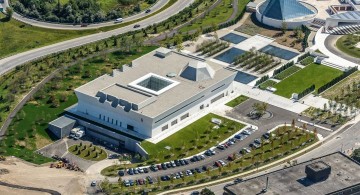 aga khan museum complex view