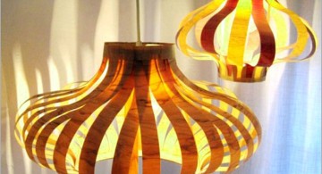 balooned pendant light diy