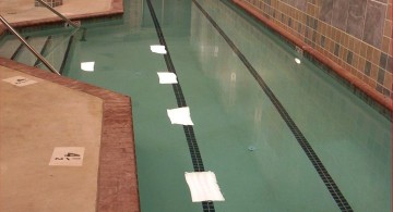 basement indoor lap pool