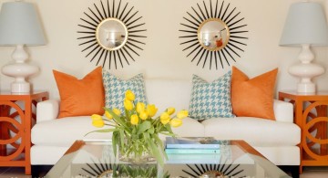 bright retro modern decor