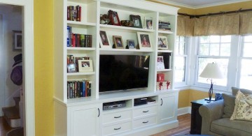 built in TV for small living rooms