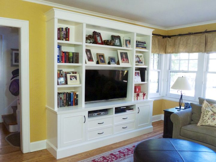 built in TV for small living rooms