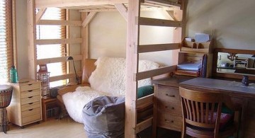 bunk bed for adults for small rooms