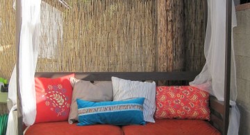 canopied outdoor how to make daybed